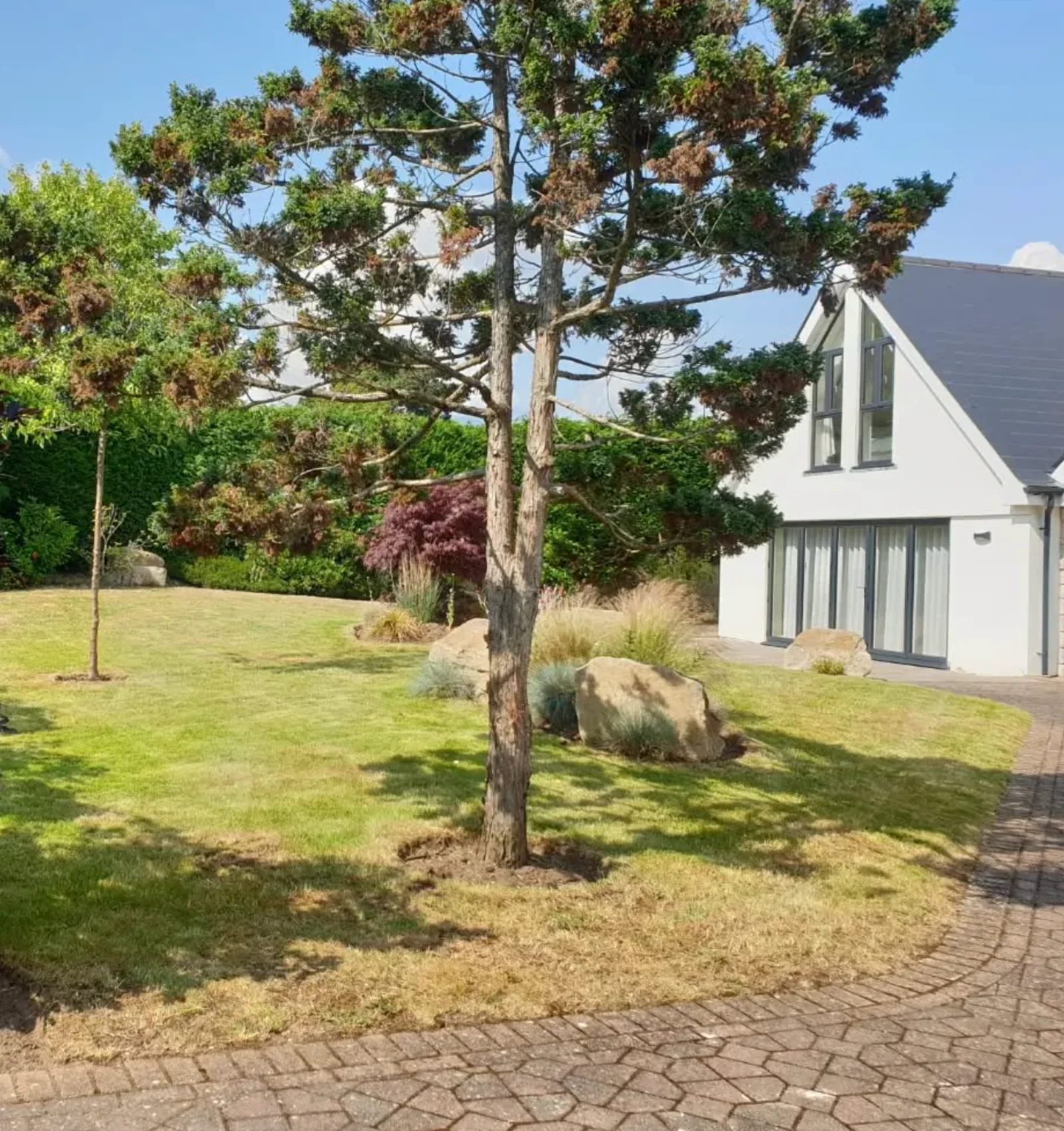 Palmers Garden Care landscaped garden project